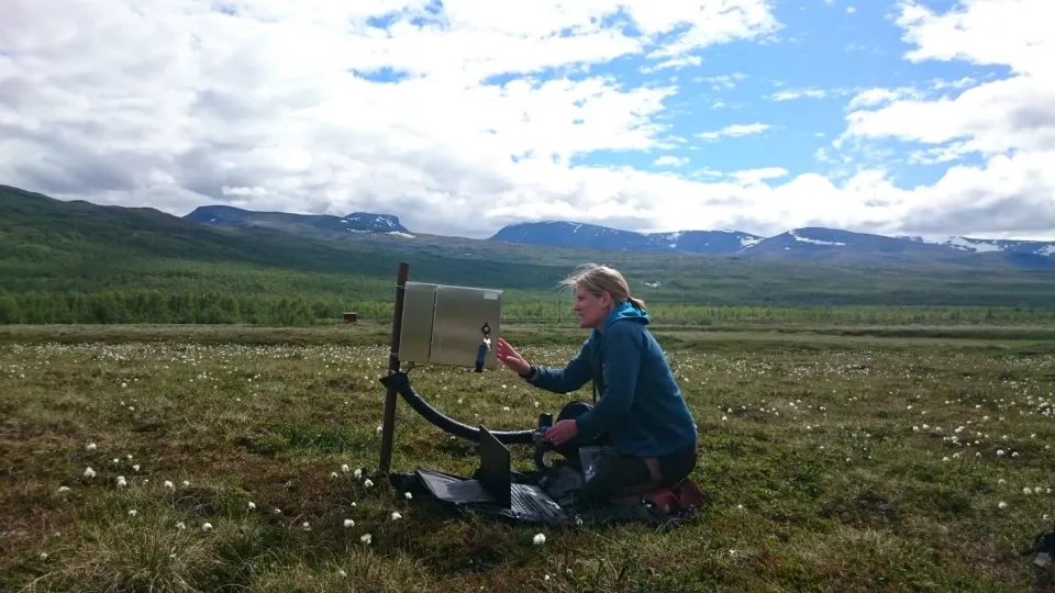 Researcher Margareta Johansson, Dept of Physical Geography and Ecosystem Science, har been part of the global permafrost monotoring research.
