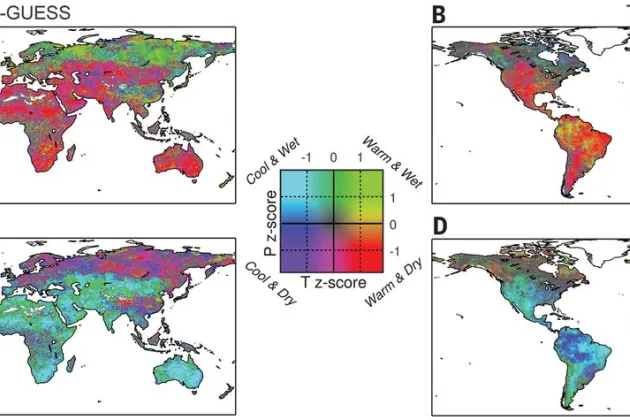 Climatic covariates of NBP extremes.